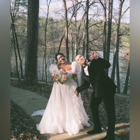 Selkie ivory bloom gown - Picture 6 of 6